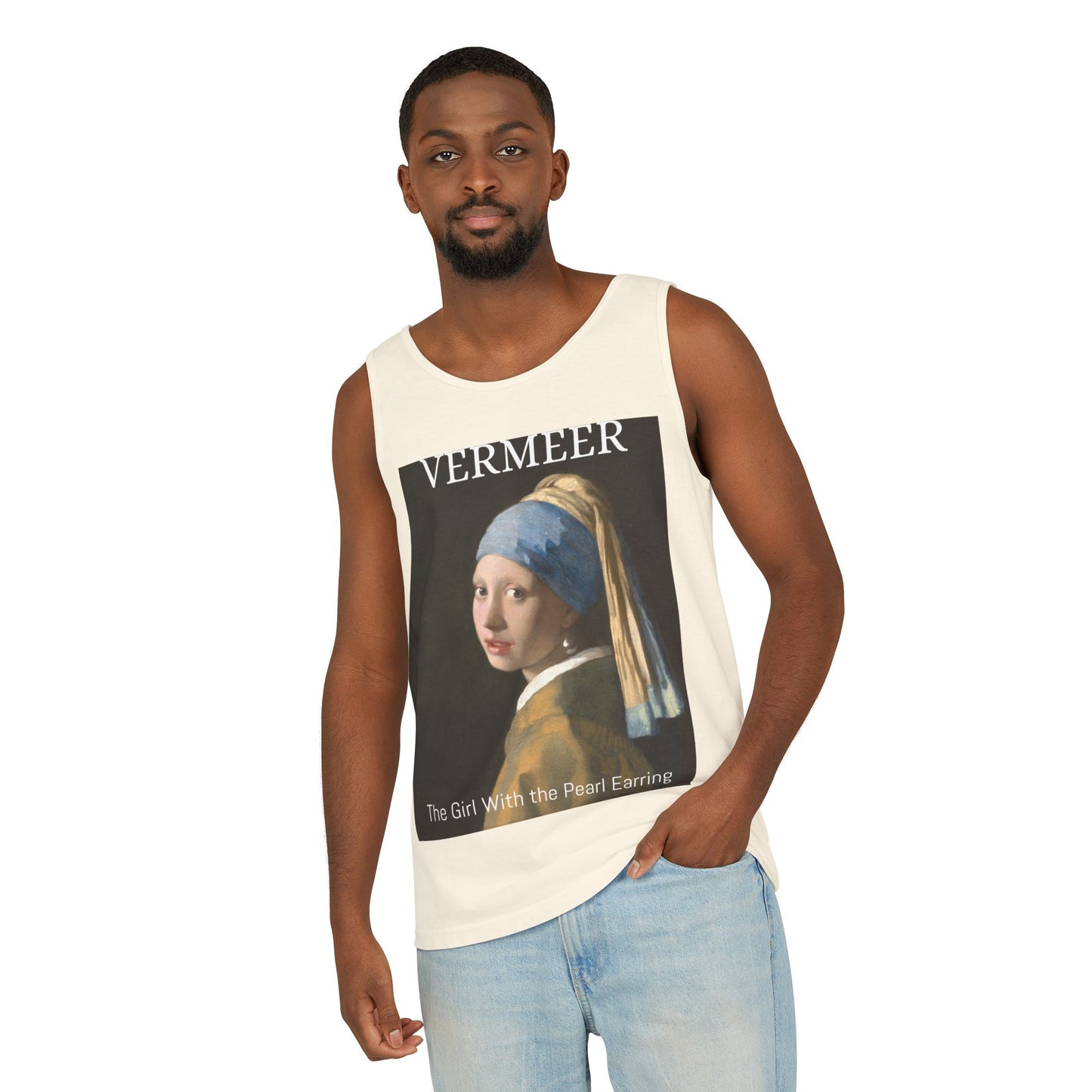 Vermeer- Girl with a Pearl Earring Tank Top