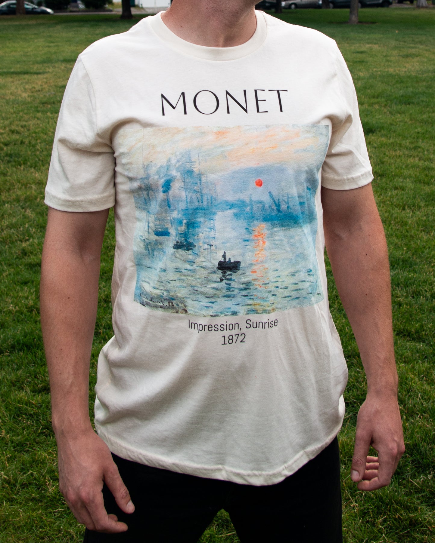 Monet - Impression, Sunrise T-shirt