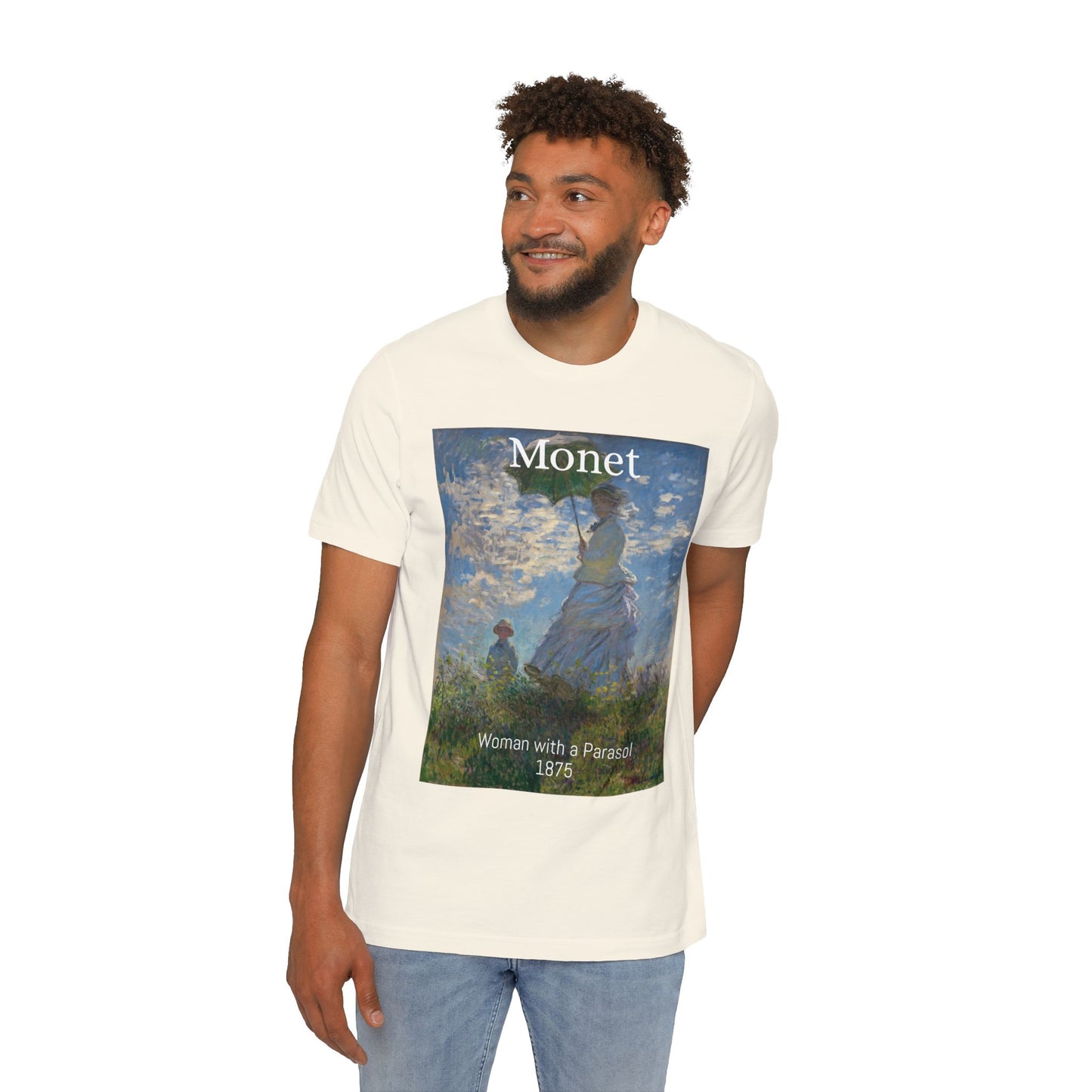 Monet - Woman with a Parasol T-shirt