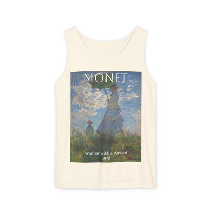 Monet- Woman with a Parasol Tank Top