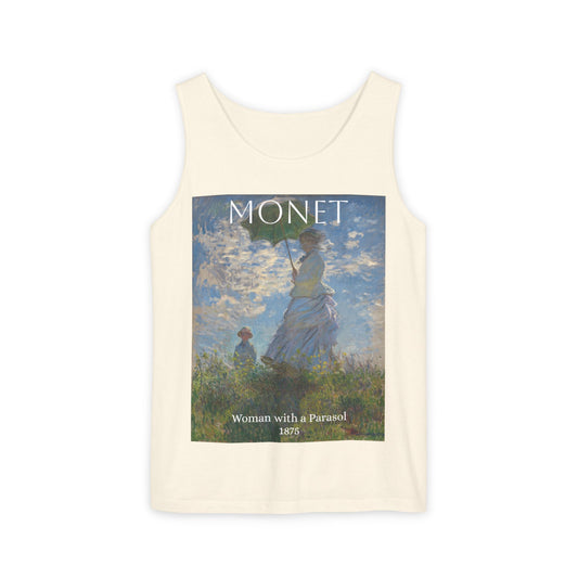 Monet- Woman with a Parasol Tank Top