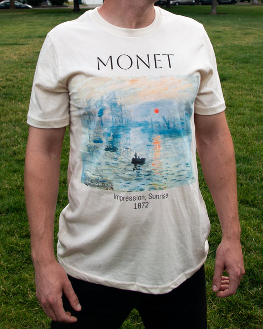 Monet - Impression, Sunrise T-shirt