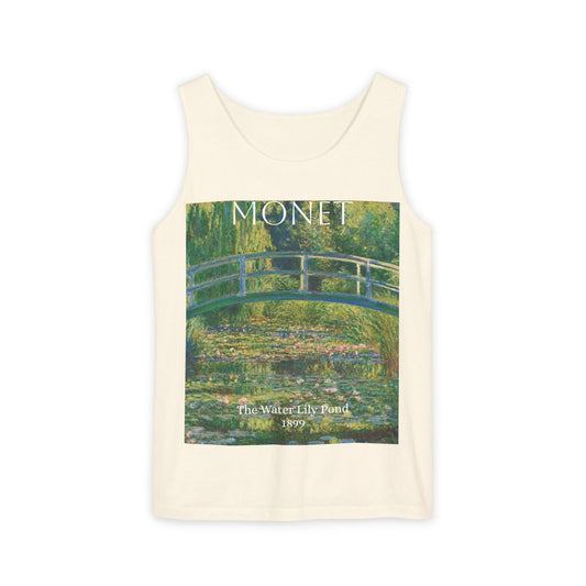 Monet- The Water Lily Pond Tank Top