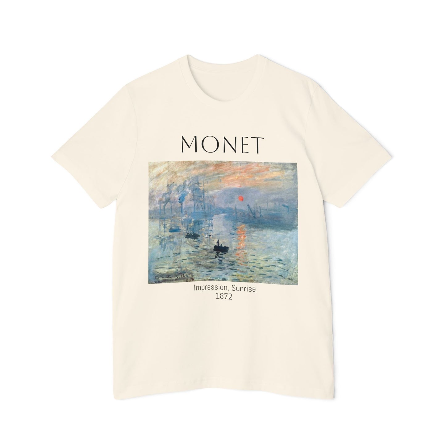 Monet - Impression, Sunrise T-shirt