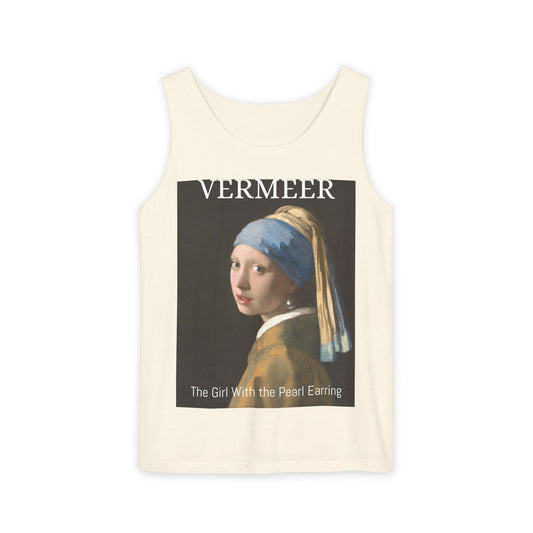 Vermeer- Girl with a Pearl Earring Tank Top